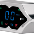 Load image into Gallery viewer, Dakota Digital 5000 Series Classic Speedometer - Black - 2" H x 3.5" W MCL-5400-K - Side View