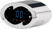 Load image into Gallery viewer, Dakota Digital 5000 Series Wave Speedometer - Chrome - 2" H x 4.25" W MCL-5100 - Main Product View