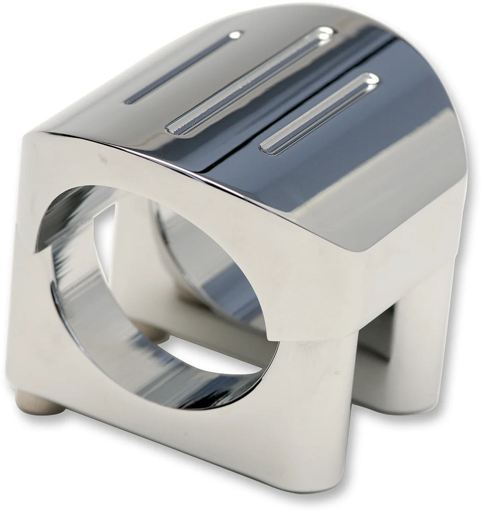 Dakota Digital Chrome Clamp Mount - For 1.50" T-Bar/Riser Handlebar BKT-5005 - Main Product View