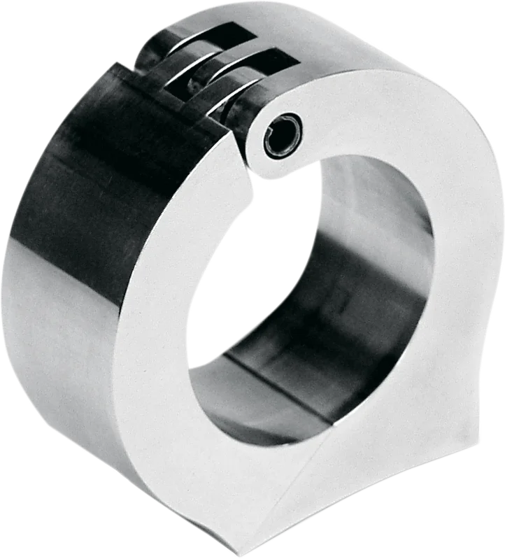 Dakota Digital Clamp Mount - For 1.00" Handlebar - 3-3/8" Gauge Cups - Chrome BKT-3300 - Main Product View