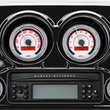 Load image into Gallery viewer, Dakota Digital MVX-8K Series Analog/Digital 2-Gauge Kit - Chrome Bezel
