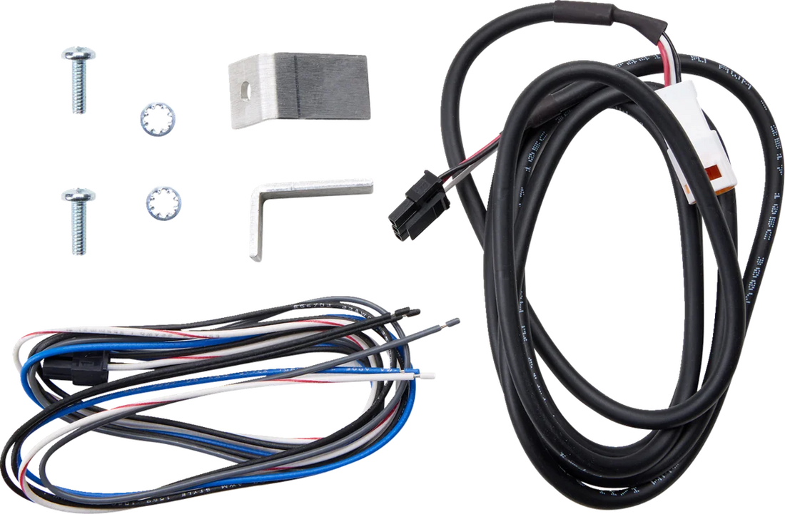 Dakota Digital MVX Series Analog Gauge System - Black/Gray/Black MVX-2011-KG-K - Side View