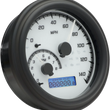 Load image into Gallery viewer, Dakota Digital MVX Series Analog Gauge System - Black/Gray/Black MVX-2011-KG-K - Detail View
