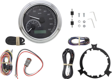 Load image into Gallery viewer, Dakota Digital MXV Series Analog Gauge System - Black/Gray/Chrome MVX-2002-KG-C - Main Product View