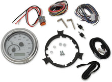 Load image into Gallery viewer, Dakota Digital MXV Series Analog Gauge System - White/Gray/Chrome MVX-2002-WG-C - Main Product View