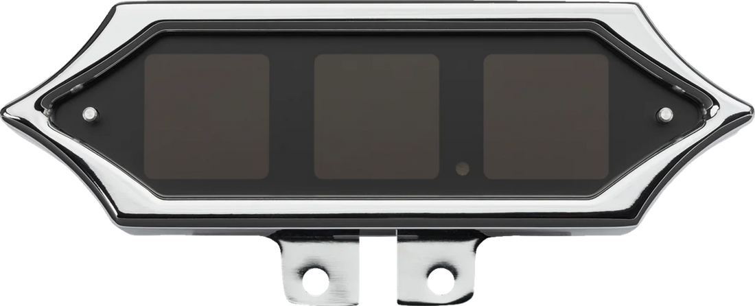 Dakota Digital Speedometer - Spiked - Chrome - Universal MLX-9200 - Side View