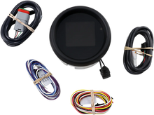 Load image into Gallery viewer, Dakota Digital Tank Speedometer - Black Bezel - 3-3/8" MLX-3000-K - Side View