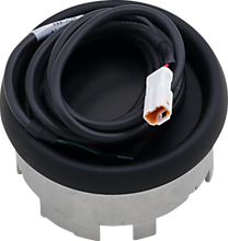 Load image into Gallery viewer, Dakota Digital Tank Speedometer - Black Bezel - 3-3/8" MLX-3004-K - Side View