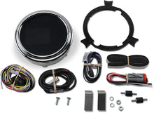 Load image into Gallery viewer, Dakota Digital Tank Speedometer - Chrome Bezel - 4.5" MLX-2000 - Side View