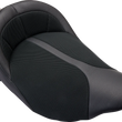 Load image into Gallery viewer, Danny Gray BigIST Solo Air Seat - Black Leather - FL '08-'23 FA-DGE-0280 - Main Product View