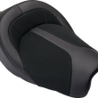 Load image into Gallery viewer, Danny Gray BigIST Solo Air Seat - Black Leather - XL '04-'17 FA-DGE-0284 - Main Product View