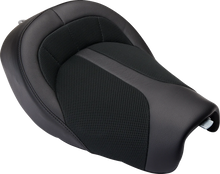 Load image into Gallery viewer, Danny Gray BigIST Solo Air Seat - Black Leather - XL '04-'17 FA-DGE-0284 - Main Product View