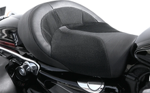 Load image into Gallery viewer, Danny Gray BigIST Solo Air Seat - Black Leather - XL '04-'17 FA-DGE-0284 - Back View
