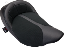 Load image into Gallery viewer, Danny Gray BigIST Solo Air Seat - Black Leather - XL '04-'17 FA-DGE-0284 - Installation View