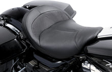 Load image into Gallery viewer, Danny Gray BigIST Solo Seat - Black Leather - FL '08-'23 FA-DGE-0270 - Installation View