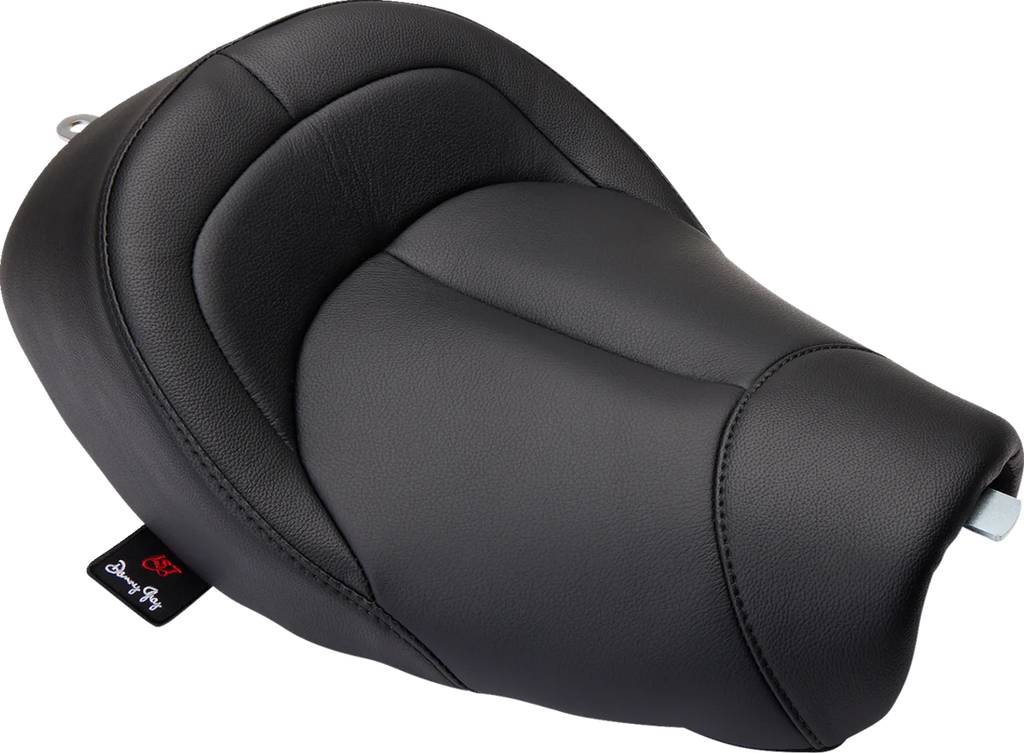Danny Gray BigIST Solo Seat - Black Leather - XL '04-'17 FA-DGE-0274 - Main Product View