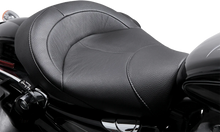 Load image into Gallery viewer, Danny Gray BigIST Solo Seat - Black Leather - XL '04-'17 FA-DGE-0274 - Back View