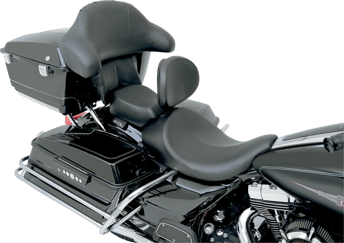 Danny Gray Bigseat™ Backreset - Black - Plain - Large 1092 - Back View