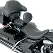 Load image into Gallery viewer, Danny Gray Bigseat - Smooth - Backrest Receptacle - FL '08-'23 21-418 - Back View