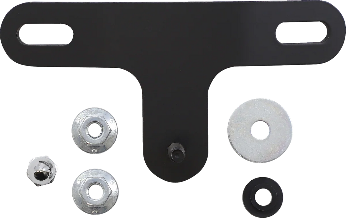 Danny Gray Buttcrack™ Solo Seat - Black - FLHR '97-'07 20-403 - Side View