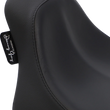 Load image into Gallery viewer, Danny Gray Buttcrack™ Solo Seat - Black - FLST '84-'99 19-303A - Back View
