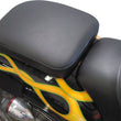 Load image into Gallery viewer, Danny Gray Detachable Pillion Pad - Black - Extra Wide 501-1 - Side View