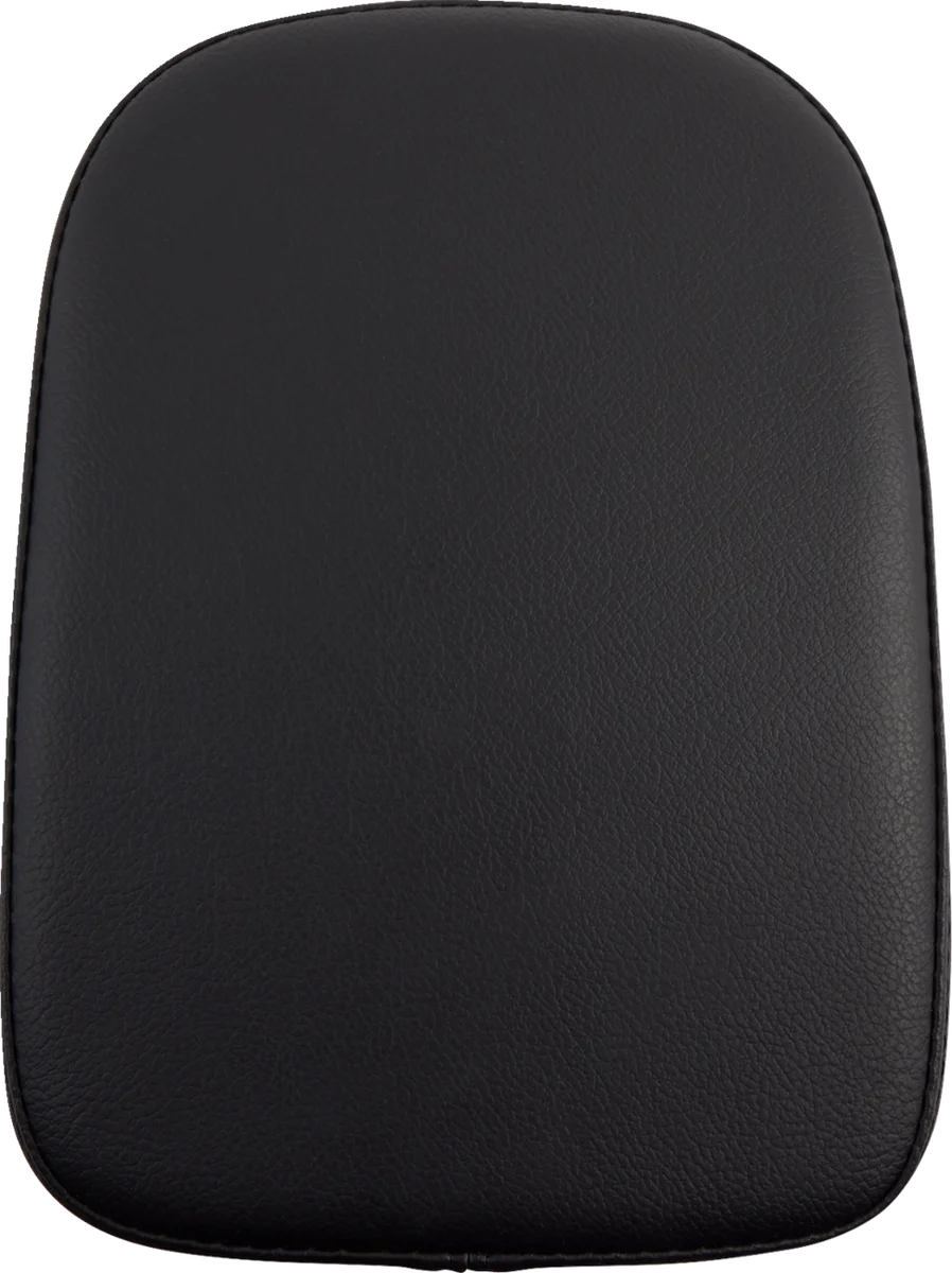 Danny Gray Detachable Pillion Pad - Black - Extra Wide 501-1 - Back View