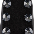 Load image into Gallery viewer, Danny Gray Detachable Pillion Pad - Black - Wide 501 - Side View