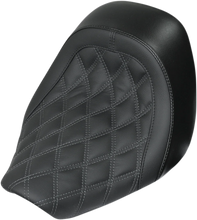 Load image into Gallery viewer, Danny Gray Speed Cradle Solo Seat - Double Diamond Stitch - FXCW/C '08-'11 21-714DIA - Main Product View
