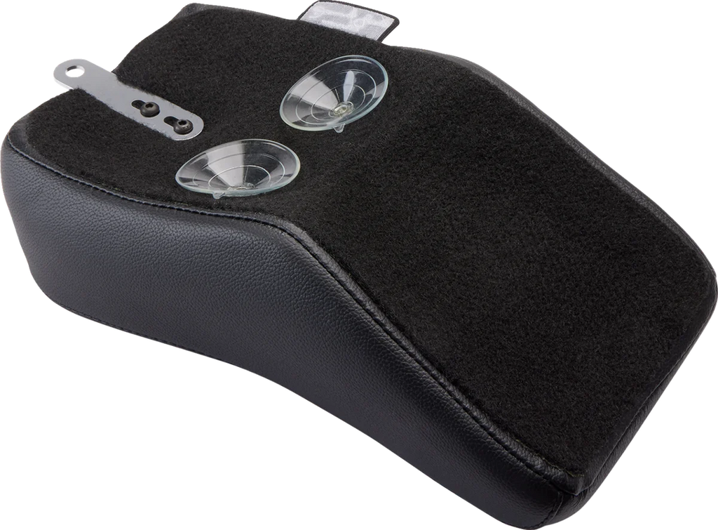 Danny Gray Speedcradle™ Pillion Pad - Black - Smooth - FL '08-'23 1130 - Side View