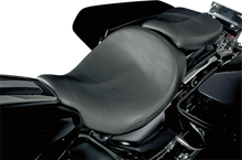 Load image into Gallery viewer, Danny Gray Speedcradle™ Pillion Pad - Black - Smooth - FL '08-'23 1130 - Back View