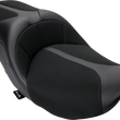 Load image into Gallery viewer, Danny Gray TourIST Seat - Air - Black -Leather - FL '08-'23 FA-DGE-0320 - Main Product View