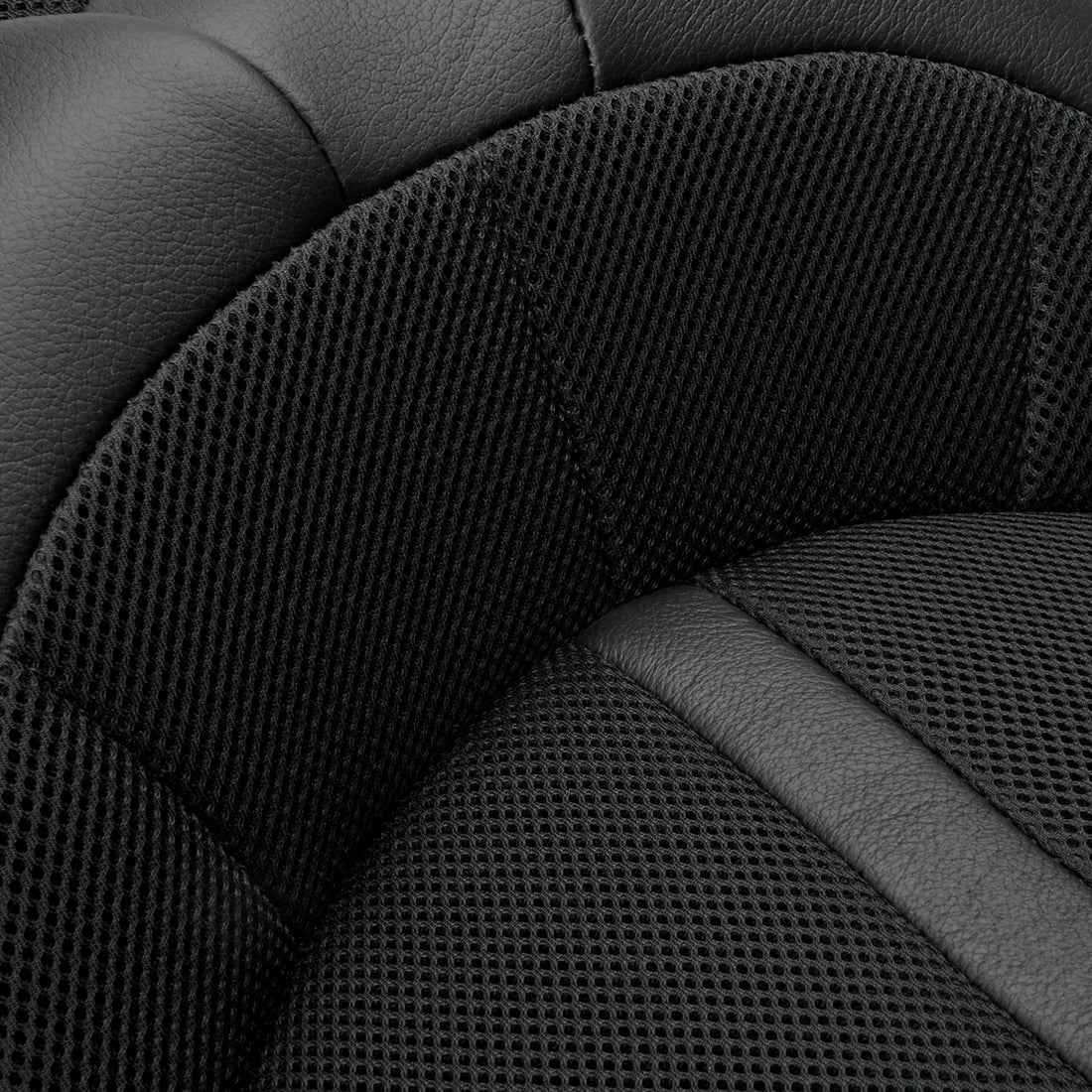 Danny Gray TourIST Seat - Air - Black -Leather - FL '08-'23 FA-DGE-0320 - Back View