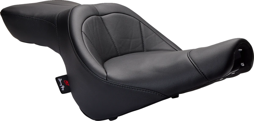 Danny Gray TourIST Seat - Air - Black - Vinyl - FL '07-'17 FA-DGE-0317 - Main Product View