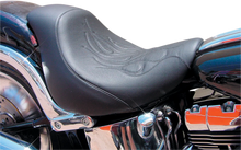 Load image into Gallery viewer, Danny Gray Weekday Solo Seat - Flame Stitch - FXSTD '00-'07 20-701DS02 - Side View