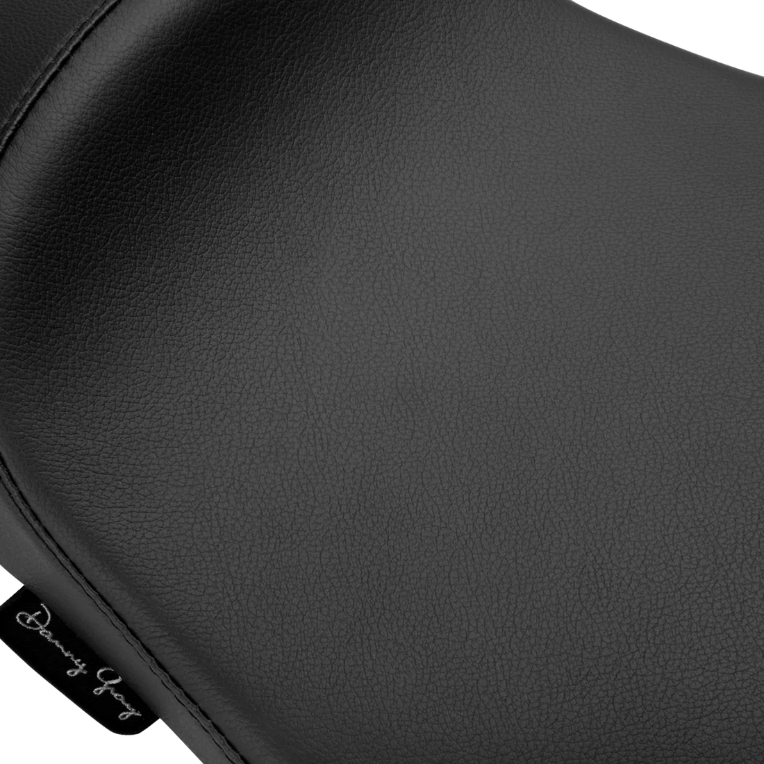 Danny Gray Weekday Solo Seat - Plain - FLHR '97-'07 20-401 - Side View
