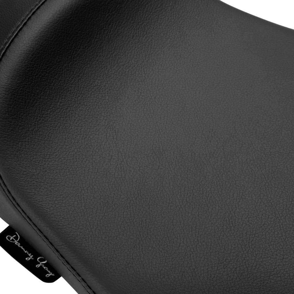 Danny Gray Weekday Solo Seat - Plain - FLHR '97-'07 20-401 - Side View
