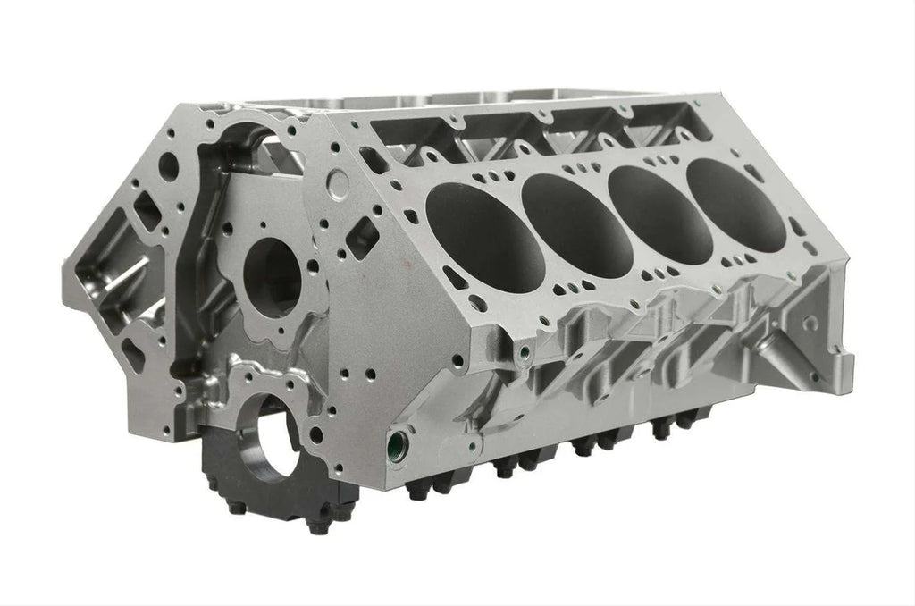 Dart Iron Block - 9.240/ 4.125 w/Steel Main Caps fits LS