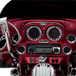 Load image into Gallery viewer, Dash Trim/Tweeter Pod - Harley Davidson Hogtunes HF-1 - Installation View