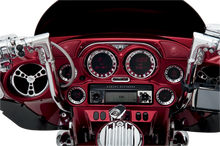 Load image into Gallery viewer, Dash Trim/Tweeter Pod - Harley Davidson Hogtunes HF-1 - Installation View