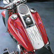 Load image into Gallery viewer, Dash/Speedometer Housing - Chrome DragSpecialties 71223 - Back View