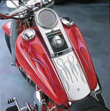 Load image into Gallery viewer, Dash/Speedometer Housing - Chrome DragSpecialties 71223 - Back View