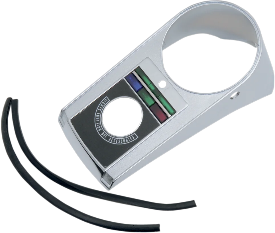 Dash/Speedometer Housing - Chrome DragSpecialties 74361 - Main Product View