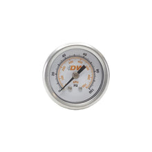 Load image into Gallery viewer, DeatschWerks 0-100 PSI 1/8in NPT Mechanical Fuel Pressure Gauge - Main Product View