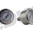 Load image into Gallery viewer, DeatschWerks 0-100 PSI 1/8in NPT Mechanical Fuel Pressure Gauge - Side View