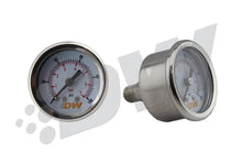 Load image into Gallery viewer, DeatschWerks 0-100 PSI 1/8in NPT Mechanical Fuel Pressure Gauge - Side View