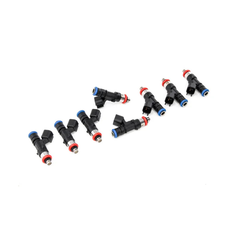 DeatschWerks 00-06 Chevrolet Silverado/Sierra 95lb Injectors - Set of 8 - Side View