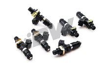 Load image into Gallery viewer, DeatschWerks 01-05 Lexus IS300 2JZ-GE Bosch EV14 1200cc Injectors (Set of 6) - Side View