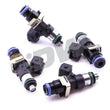 Load image into Gallery viewer, DeatschWerks 01-06 Audi A4/TT / 00-06 Volkswagen Golf GTI Bosch EV14 1500cc Injectors (Set of 4) - Back View