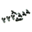 Load image into Gallery viewer, DeatschWerks 01-08 Audi S4/RS6/S6/S8 4.2L 350cc Injectors - Set of 8 - Side View